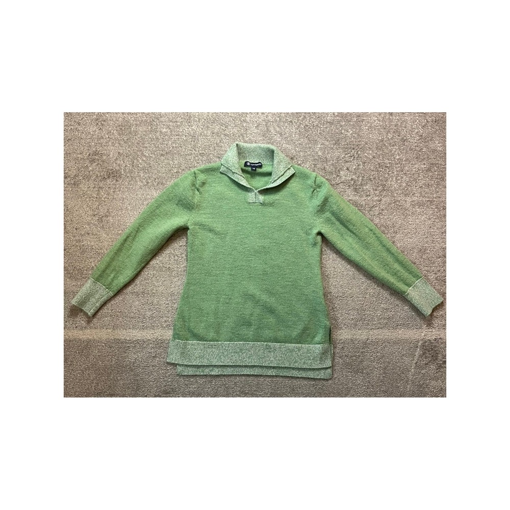 Turtleson Merino Wool Sweater Green XXXSmall Fall Winterwear